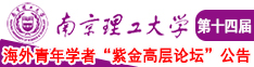 骚逼COM南京理工大学第十四届海外青年学者紫金论坛诚邀海内外英才！